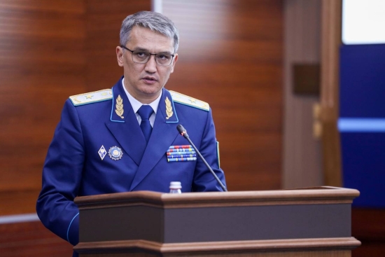 Бас прокуратурада а.ж. бірінші жартыжылдығының қорытындысы бойынша кеңейтілген алқа отырысы өтті